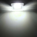 2 pcs 18 LED SMD License Number Plate Light Lamp for Peugeot 206 Citroen C3