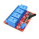 DC 24V 4 CH Relay Wireless Remote Control Smart Switch Transmitter+Receiver
