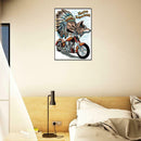 5D DIY Full Drill Diamond Painting Motorcycle Cross Stitch Embroidery Craft A