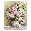 DIY 5D Peony Diamond Painting Embroidery Cross Craft Stitch Kit Home Decor