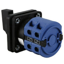 AC660V 25A 2-Pole 3-Position Momentary Plastic Rotary Changeover Switch F9F9