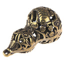 Retro Brass Hollow Gourd Chinese Traditional DIY Key Chain Lucky Pendant3 Gw