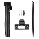 Mini Bike Pump with Valve, Converter And Bike Brackets, Bicycle Tyre Pump Hand