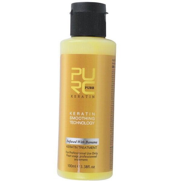 Purc 12% Banana Flavor Keratin Treatment Straightening Hair Repair Damage F B8N4