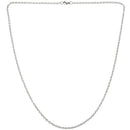 Jewelry Stainless Steel Angel Wings Cross Pendant with 60cm Necklace, Men's