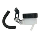 1pair Black Oil Cylinder Tank Fluid Cup Reservoir Brake Clutch for Motorbike