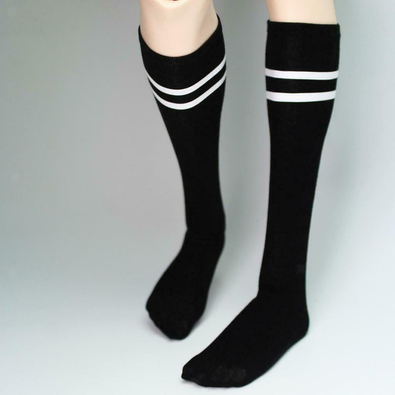 1/3 Male BJD Casual Socks Stockings for SD 70cm MSD DOA Dollfie Uncle Black