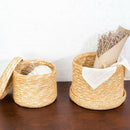 Wheat Straw Woven Storage Basket Storage Basket Innovative Basket Rustic Na