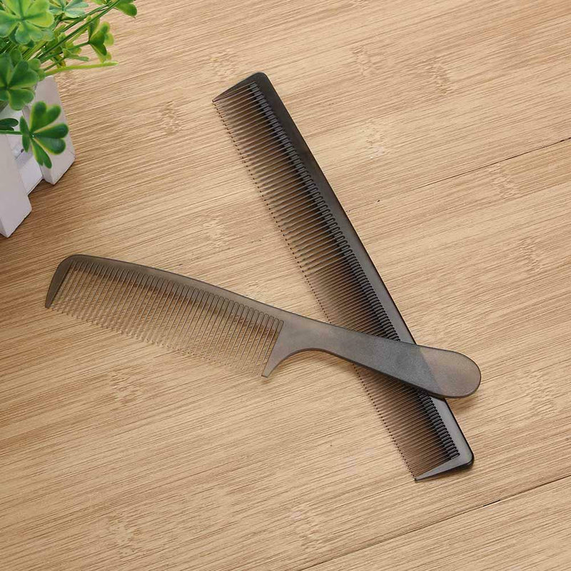 2pcs/Set Portable Antistatic Hair Comb Barbers Hairdressing Styling Tools