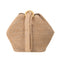 Women Handmade Straw Woven Shoulder Bags Beach Messenger Handbags (Brown)