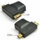 HDMI Micro Mini Male to Female Adapter Converter 3 in 1 Connector 1080P for HDTV