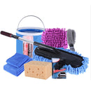 Car Cleaning Tool Kit 9Pc Car Wash Tool Kit Towel Mop Dusting Brush Car Cle