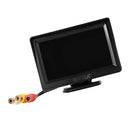 Car Monitor 4.3 Inch AV Interface Reversing Display Two Input 12-24V