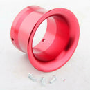 2PC 2" Red Velocity Stack Funnel Kit for PWK24 PWK26 PWK28 30 Carburetor Intake