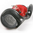Pair Motorcycle Motor Car ELECTRIC 12V 120db Single-tone Snail Horn Loud Sound