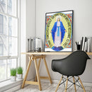 5D DIY Special Shaped Diamond Painting Religious Cross Stitch Mosaic Kit