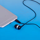 3.5mm Single Side Mono Wire Earphone Earbud Headphone Headset fit for Phone Hf
