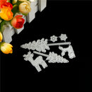 Lovely Deer and PineTree Cutting Dies Embossing Stencil Scrapbook Album Craft JR