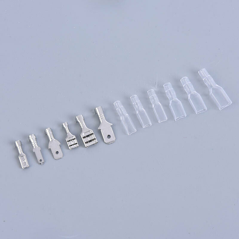 315PCS 2.8/4.8/6.3mm Insulated Crimp Terminals Seal Electrical Assortment Ki Hn