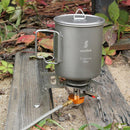 Titanium Camping Cup Pot 750ml Durable Ultra Lightweight (Ti) Tea Mug with