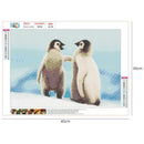 5D DIY Full Drill Diamond Painting Penguin Cross Stitch Mosaic Kit (WX156)