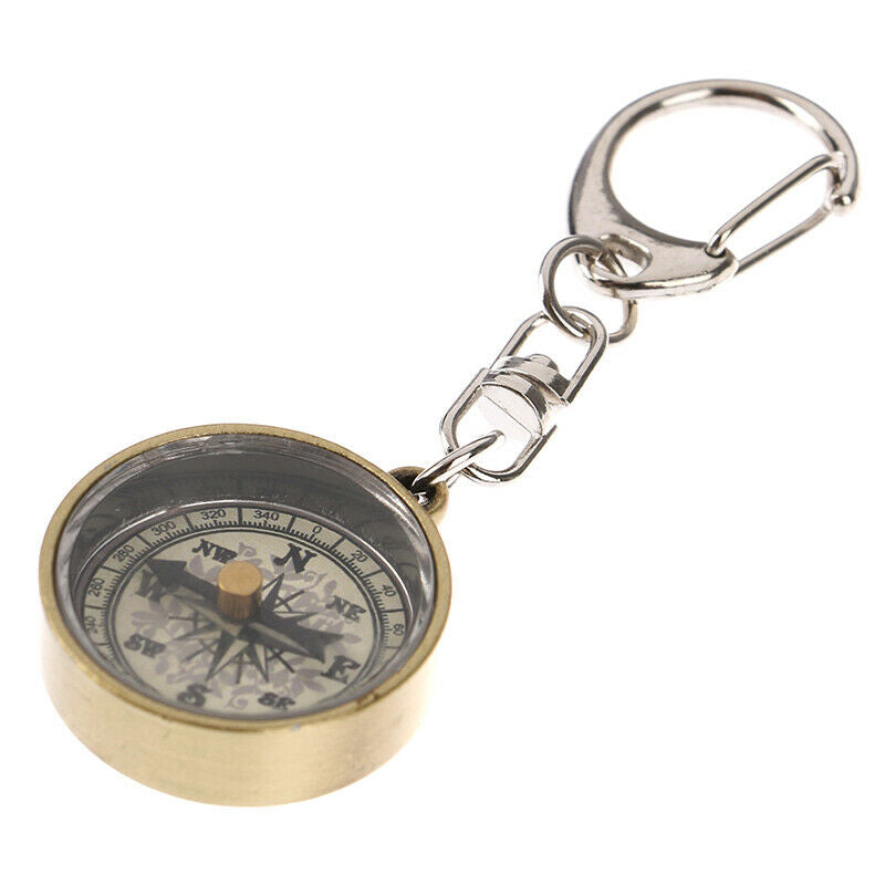 1pc Survival Compass Mini Compass Camping Compass Keychain Outdoor Camping Too-