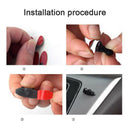8PCS Mini Adhesive Car interior Charger Line Clasp Clamp Headphone USB Fixed.kz