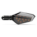 2Pcs Universal Motorcycle Led Turn Signal Lights Blinkers Rear Indicators f