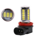 2x 3030 H11 21 LED Fog Driving Lamp Light Bulbs DRL Super Bright for Cars