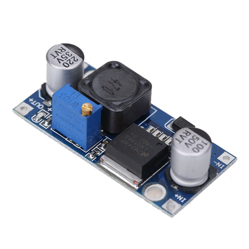 2x DC-DC 3A Buck Converter Adjustable Step-Down Power Supply Module LM2596S A