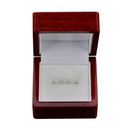 Wooden Velvet Finger Ring Box For Wedding /Birthday /Engagements /Proposal