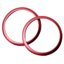 3X(Car Door Speaker Ring Sound Decorations Loudspeaker Trim Car Accessories