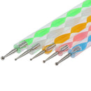 16pcs Mandala Dotting Tool for Rock Painting Kit Dot Art Rock Pen Paint Sten 3C