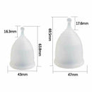 Anytime Women Medical Grade Silicone Anti Leakage Menstrual Period Cup S Tr