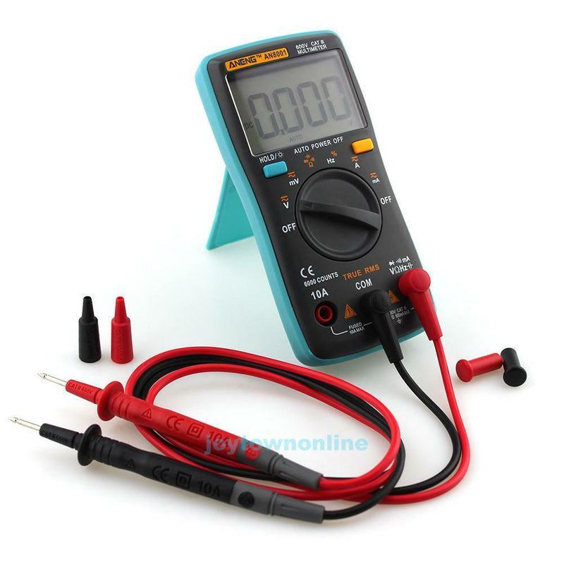 Auto-range Digital LCD Multimeter Backlight AC/DC Ammeter Voltmeter Ohm Tester