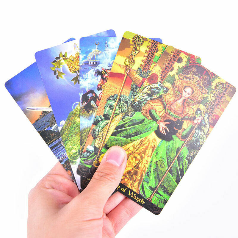Tarot del Fuego Cards Tarot Deck Oracles E-Guidebook Game Linestrider Dreams Hn