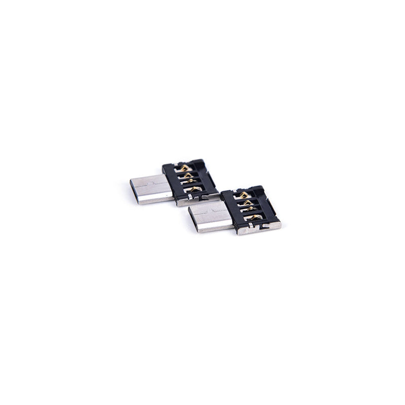 2X Micro USB Male to USB Female OTG Adapter Converter For Android Tablet Phone Z