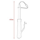 120Cm Telescopic Hook Fish Aluminum Alloy Spear Hooks Control Fishing Tackl