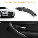 Sedan Inner Door Panel Handle Car Pull Trim Cover for BMW 3 Series F30 Blac P4Y6