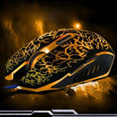 Cool 4000 DPI Mice 6 LED Buttons Wired USB Optical Gaming Mouse For Pro GamerME