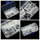 Pro Optical Glasses Repair Kits Box With Screw & Nut & Nose Pad Functi TCG