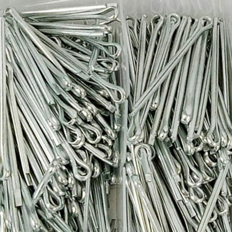 555pcs Cotter Pin Assortment Kit Case Steel Clip Key Large Pro Shop Set