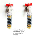12cm 3/4 inch Thread Garden Water Quick Coupling Tubing Pipe Hose Connector