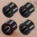 4pcs Piston Pin Bearing Needle Cage Clutch fit for Stihl 066 MS660 064 9512 003