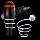 Aluminum Wall Mounted Hair Dryer Drier Holder Hang Stand Bathroom Salon Barbers