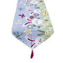 2m Egg Rabbit Pattern Easter Bunny And Eggs Able Banner Easter Table Runner