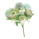 Simulation 7 head Peony Hand Flowers 32cm f/ Photo Prop Decoration 2pcs