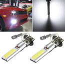 H3 COB LED Bright Headlight High Power Car Auto Driving Fog Light Bulbs White