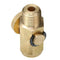 1/4'' NPT Inline Regulator Solid Brass Compressed Air Valve Pressure Tackle