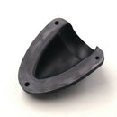 2pcs New Black Marine Boat Yacht Clam Shell Vent Cable Hose Cover Clam